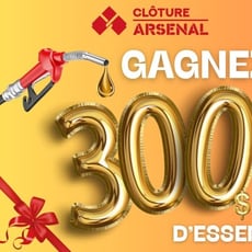 Participez et tentez de remporter un ravitaillement en essence d'une valeur de 300$ !