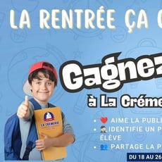 Participez au concours pour gagner 50$ à La Crémerie de l'Est!
