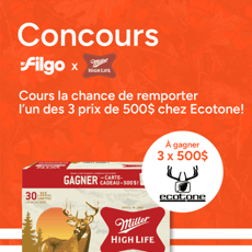 Participez au concours pour remporter 500$ chez Ecotone!