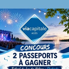 Concours : Remportez deux laissez-passer pour le Festival du Lac des Nations à Sherbrooke !