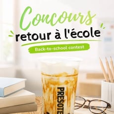 Gagnez votre duo de thés aux perles avec Presotea