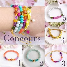Participez et remportez l'un des cinq bracelets exclusifs!