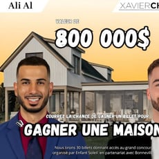 Participez au concours pour remporter un des trente billets Maison Enfant Soleil signée Bonneville !