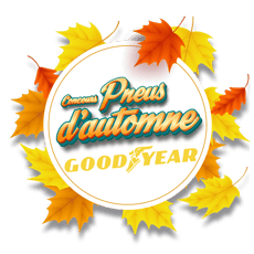 Participez au concours pour gagner l'un des 3 ensembles de pneus Goodyear!