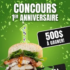 Participez pour remporter l'une des dix cartes-cadeaux Papa Sandwich d'une valeur de 50$!