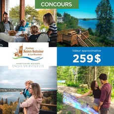 Participez au concours pour remporter le séjour familial d'une nuit à l'Ermitage Saint-Antoine !