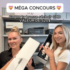 Participez pour remporter une des deux brosses séchoirs GHD Duet Blowdry, valeur 520$!