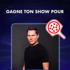 Participez au concours pour gagner 4 billets pour Tiesto et 100$ chez Pizza Salvatoré!