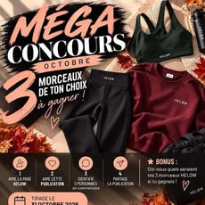 Participez au concours pour gagner trois vêtements Helow de votre choix!