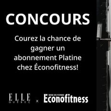 Participez pour remporter un abonnement Platine chez Éconofitness !