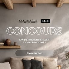 Participez au concours pour gagner un an d'entretien ménager!