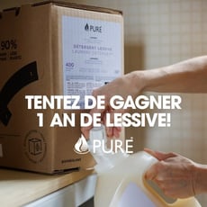 Participez au concours et remportez un an de lessive!