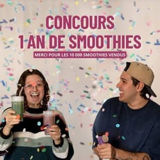 Participez pour remporter une année de Smoothie Melyo!