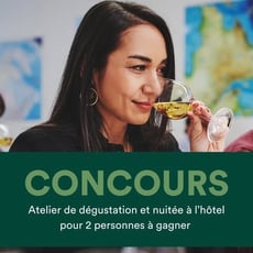 Concours : Remportez un atelier de dégustation et une nuitée pour deux à l'ITHQ!