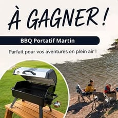 Participez au concours pour remporter un BBQ portatif!