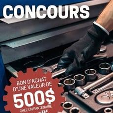 Concours : Remportez un bon d'achat d'une valeur de 500$ chez notre partenaire Milwaukee !