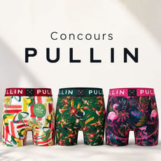 Participez et remportez un boxer Pullin aux couleurs éclatantes!