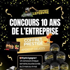 Participez et remportez un Écrin de Prestige Apéritif et Gourmandises!