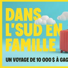 Participez et remportez un bon voyage d'une valeur de 10 000 $ chez Voyages Laurier du Vallon.