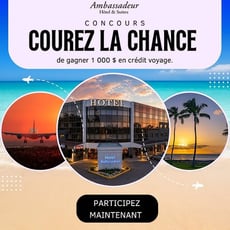 Participez pour remporter un crédit-voyage de 1000 $ avec Voyages Vasco!