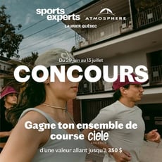Participez au concours et remportez une tenue de course Ciele !