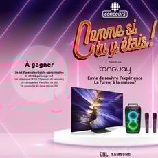 Participez au concours pour remporter un ensemble électronique d'une valeur de 4450 $ avec Tanguay et La Fureur.