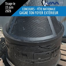 Participez et remportez un brasero raffiné !