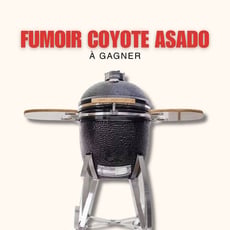 Participez au concours pour remporter un fumoir Coyote Asado!