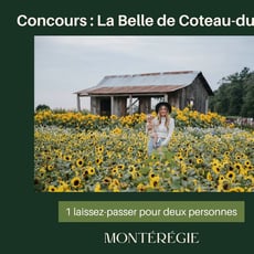 Participez au concours pour un laissez-passer à Tournesols en fleurs!