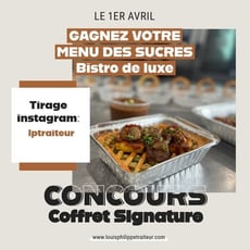 Participez et remportez un repas gastronomique pour six convives !