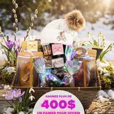 Remportez un élégant panier pascal d'Iné-chocolat agrémenté des épices du guerrier!