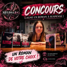 Participez au concours pour gagner un roman à suspense de Mélissa Breton-Guertin!