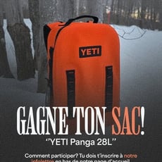 Participez au concours pour remporter un prestigieux sac à dos Yeti !