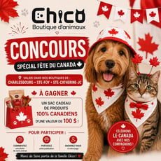 Participez pour remporter un lot empli de produits exclusivement canadiens !