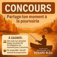 Participez et remportez un séjour d'automne au prestigieux Domaine du Renard Bleu!