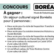 Concours : Remportez un séjour culturel Boréalis pour deux personnes !