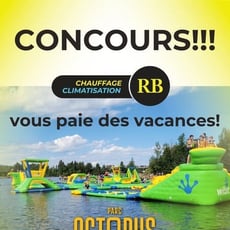 Participez au concours pour remporter un séjour en famille, estimé à 1 100 $, au Parc Octopus de Desbiens !