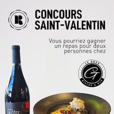 Participez et remportez un dîner pour deux personnes au prestigieux Greg Bistro & Bar !