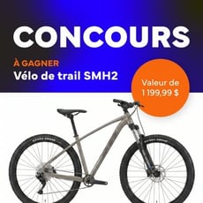 Participez pour remporter un vélo de trail SMH2 exceptionnel !