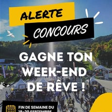 Participez au concours pour un week-end inoubliable au Festival de Bière!
