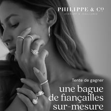 Participez et remportez une bague de fiançailles sur-mesure d'une valeur de 3 000 dollars !