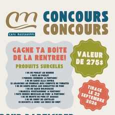 Participez au concours pour gagner une boîte repas de la rentrée!