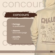 Participez au défi et obtenez une somptueuse cagoule!