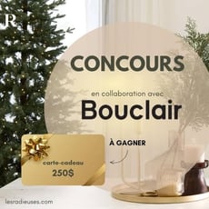 Participez au concours pour remporter une carte-cadeau Bouclair d'une valeur de 250 dollars !