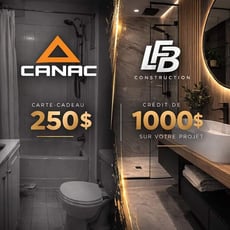 Participez au concours pour remporter une carte cadeau Canac d'une valeur de 250 dollars !