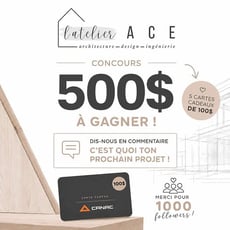 Participez au concours pour remporter une carte-cadeau Canac d'une valeur de 500$.
