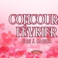 Participez au concours pour remporter une carte-cadeau de 100$ chez Stratos Pizza - Poutine!