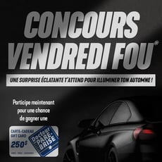 Participez pour remporter une carte-cadeau de 250 $ chez Docteur du Pare-Brise !