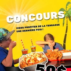 Participez au concours pour gagner une carte-cadeau de 50$ chez Cantine La Fringale!