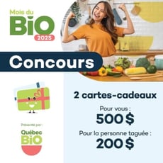 Participez pour remporter une carte-cadeau d'une valeur de 500 dollars.